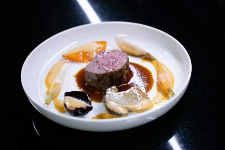 Restaurant Gastronomique Var (83) · Hostellerie Les Gorges de Pennafort · Plat